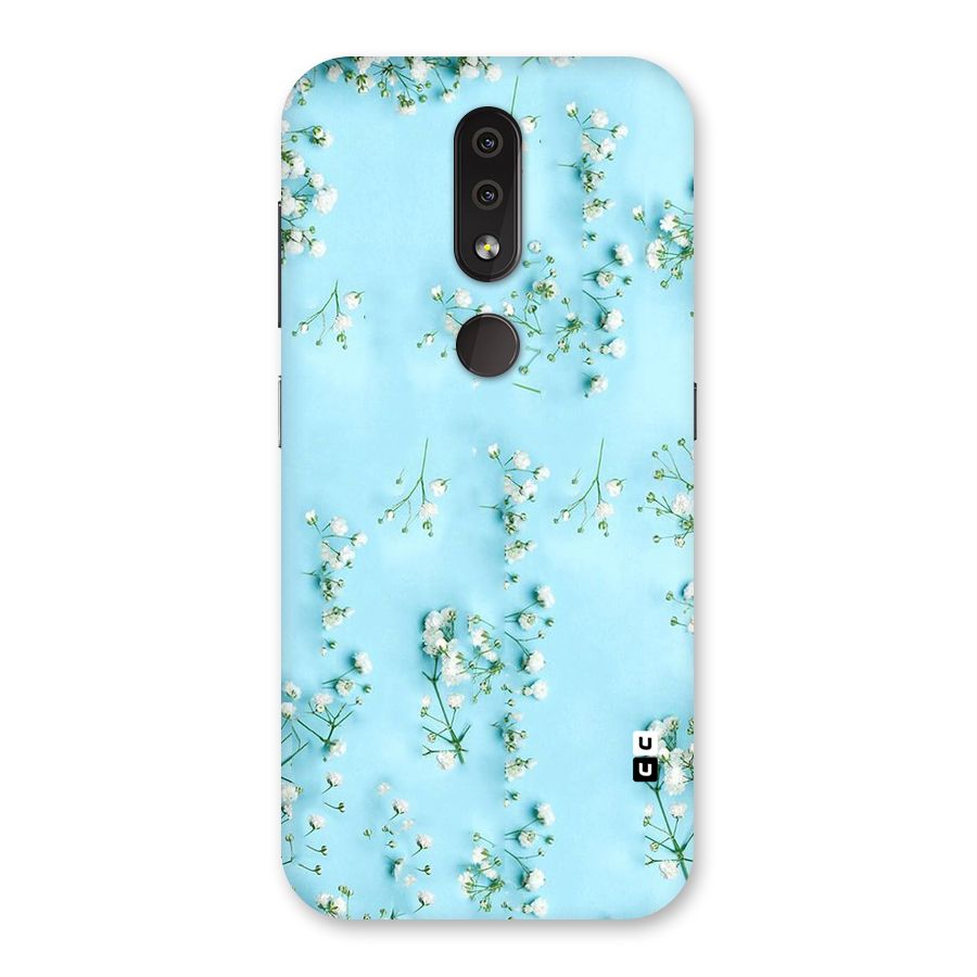 White Lily Design Back Case for Nokia 4.2