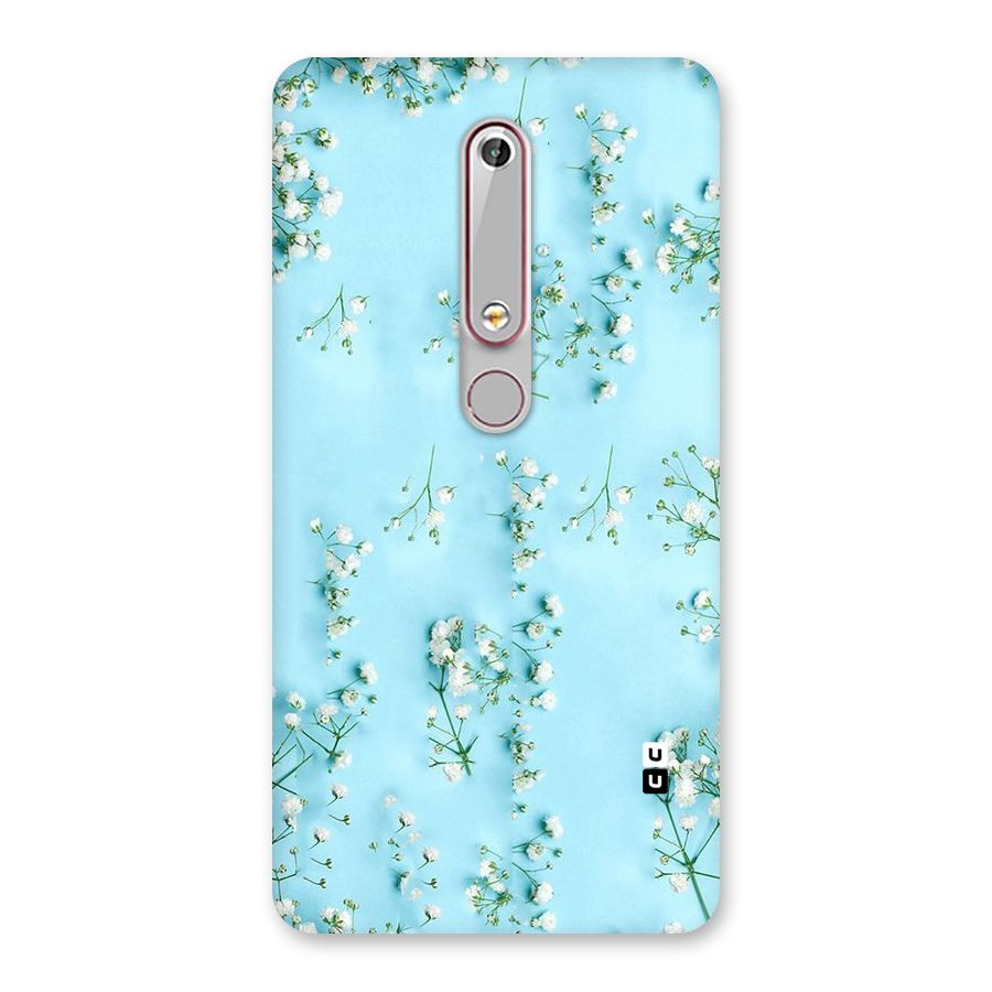 White Lily Design Back Case for Nokia 6.1