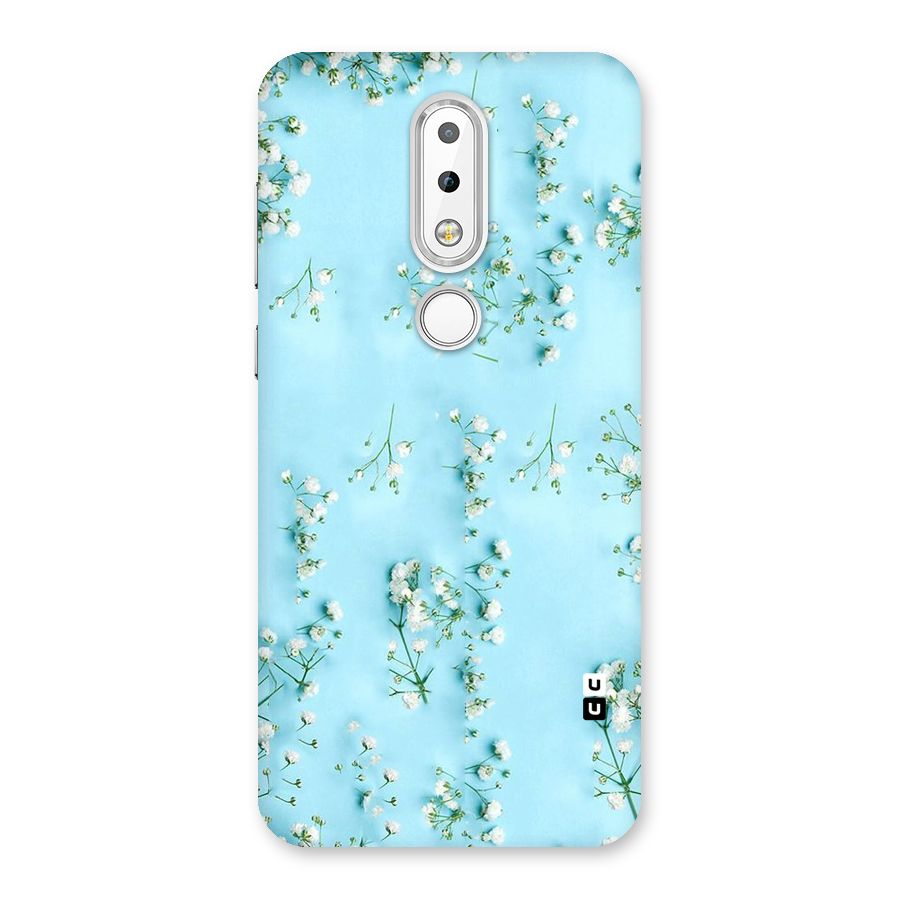 White Lily Design Back Case for Nokia 6.1 Plus