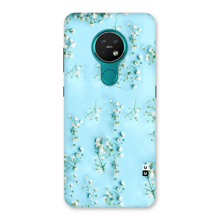 White Lily Design Back Case for Nokia 7.2