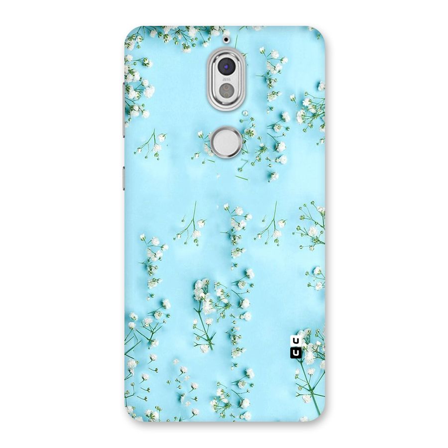 White Lily Design Back Case for Nokia 7