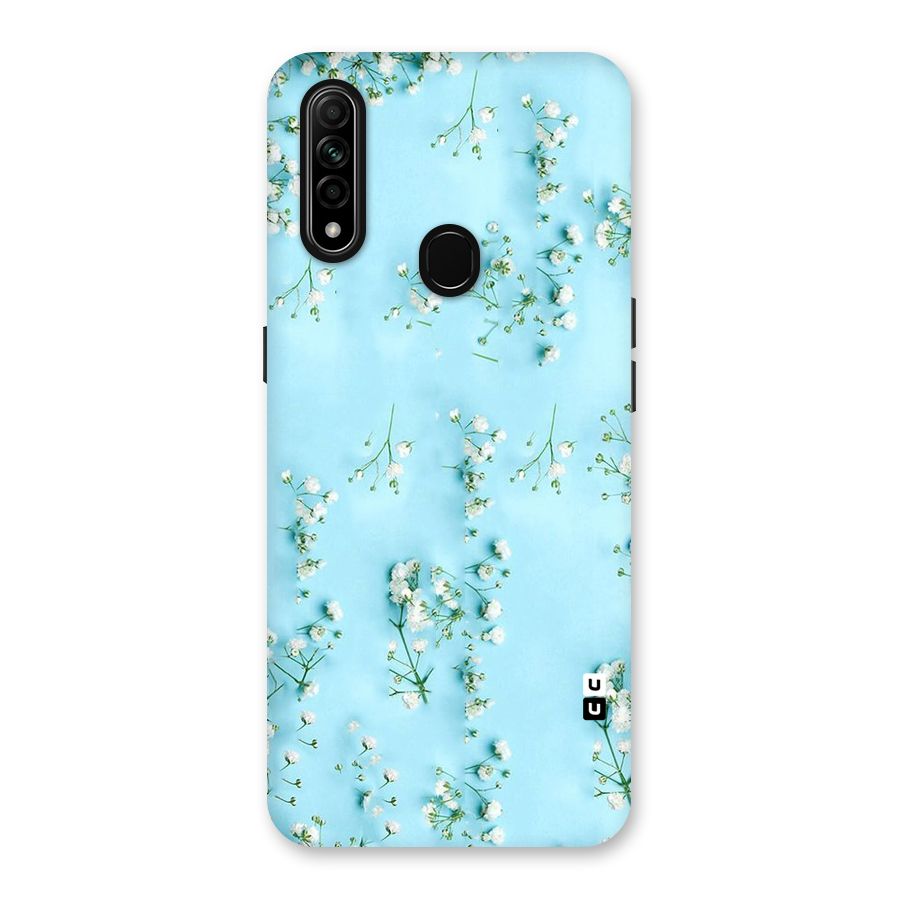 White Lily Design Back Case for Oppo A31