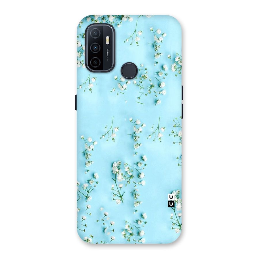 White Lily Design Back Case for Oppo A32