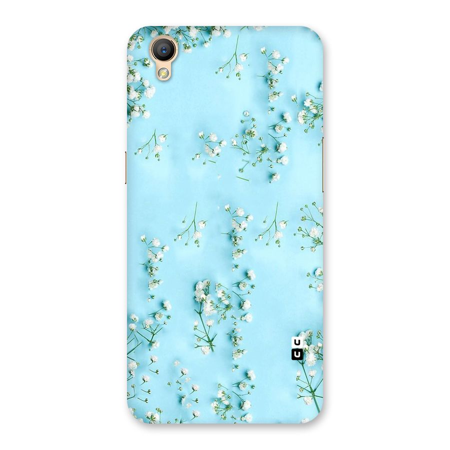 White Lily Design Back Case for Oppo A37