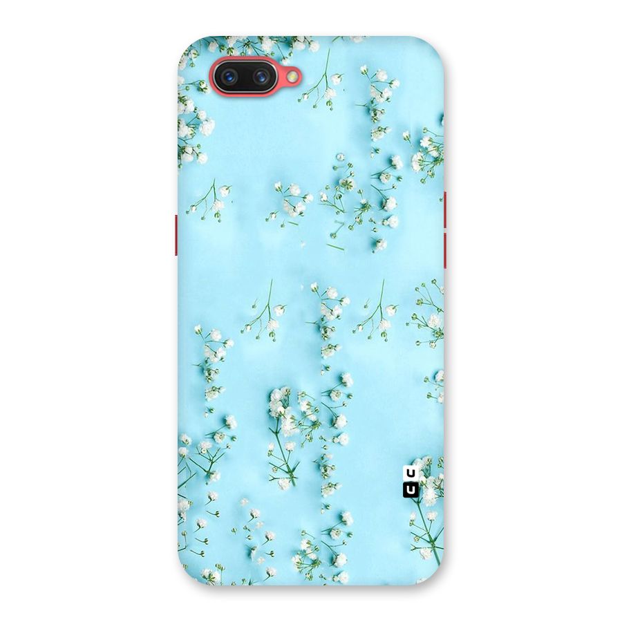 White Lily Design Back Case for Oppo A3s