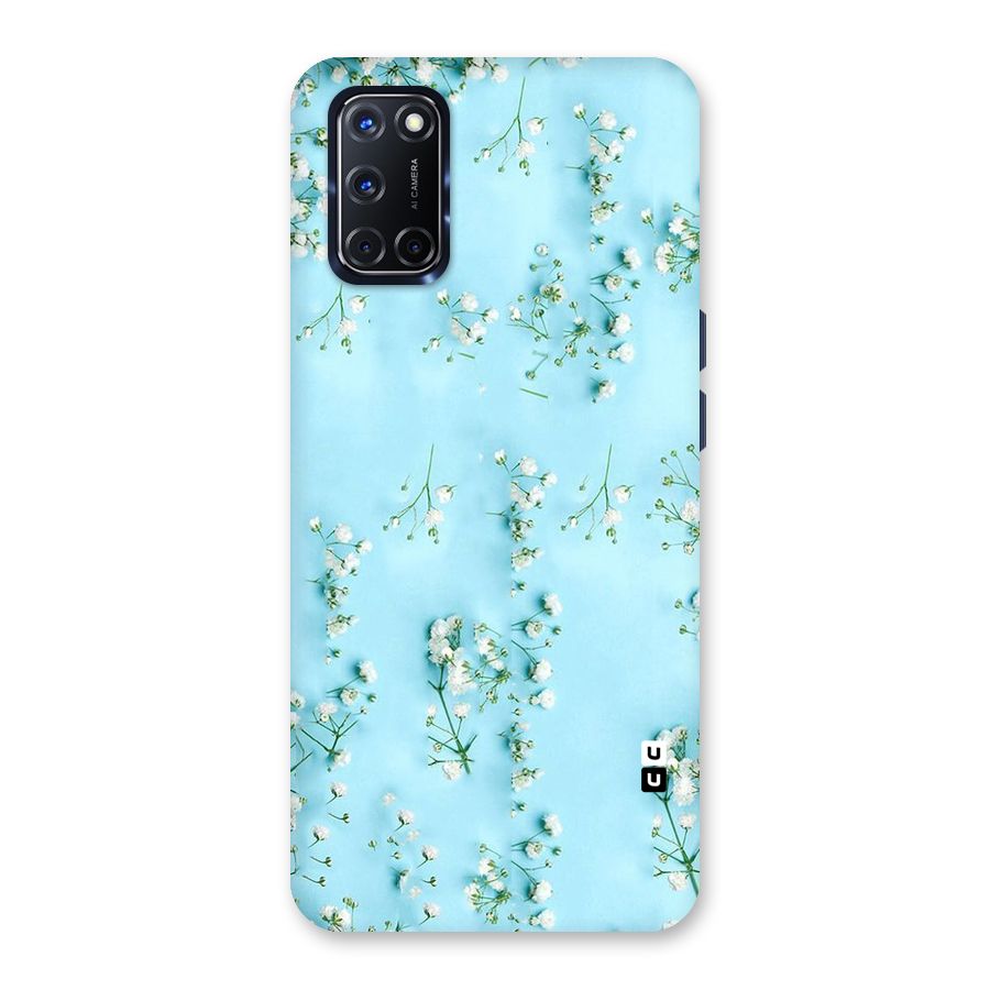 White Lily Design Back Case for Oppo A52
