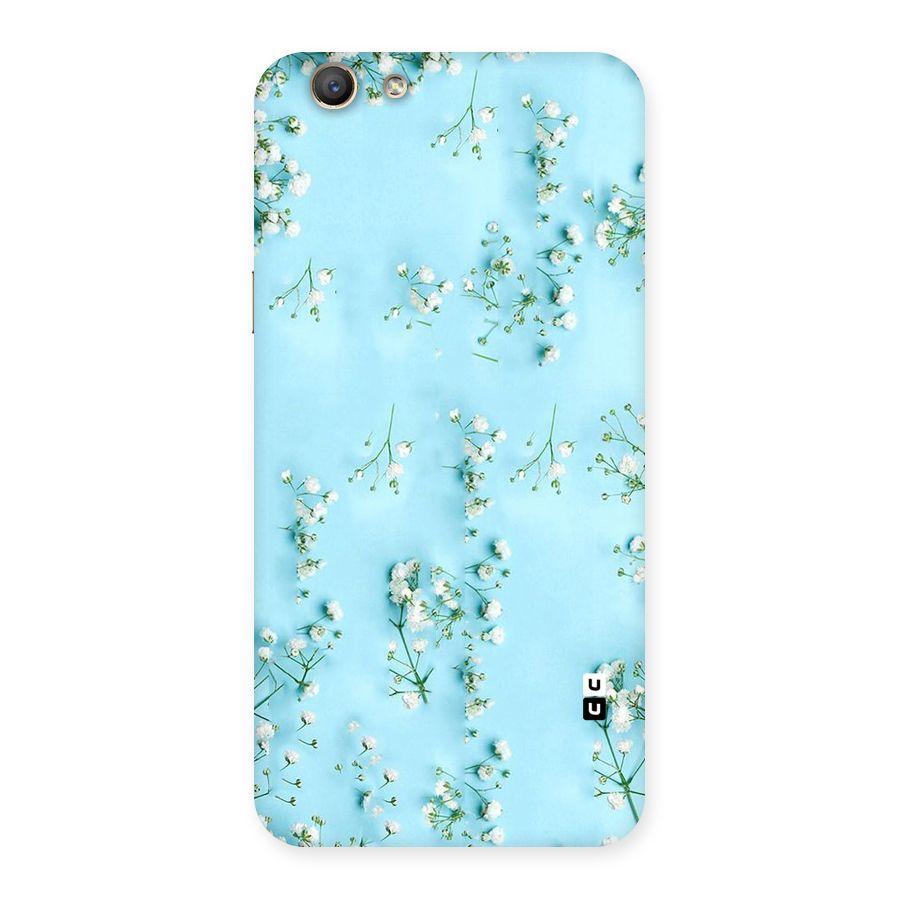 White Lily Design Back Case for Oppo A59