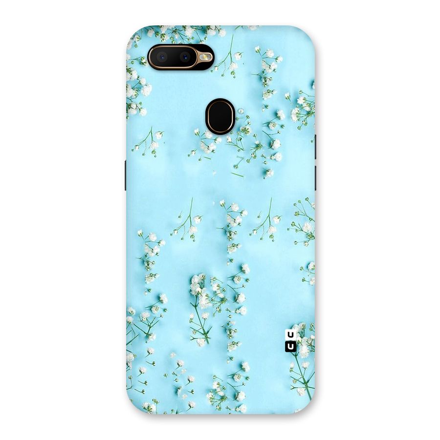 White Lily Design Back Case for Oppo A5s