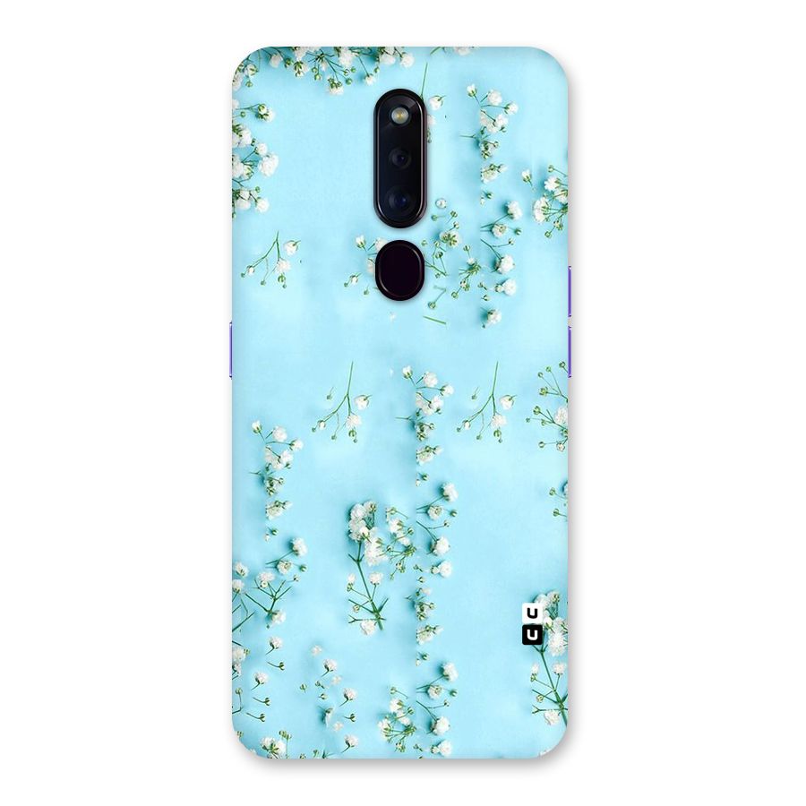 White Lily Design Back Case for Oppo F11 Pro