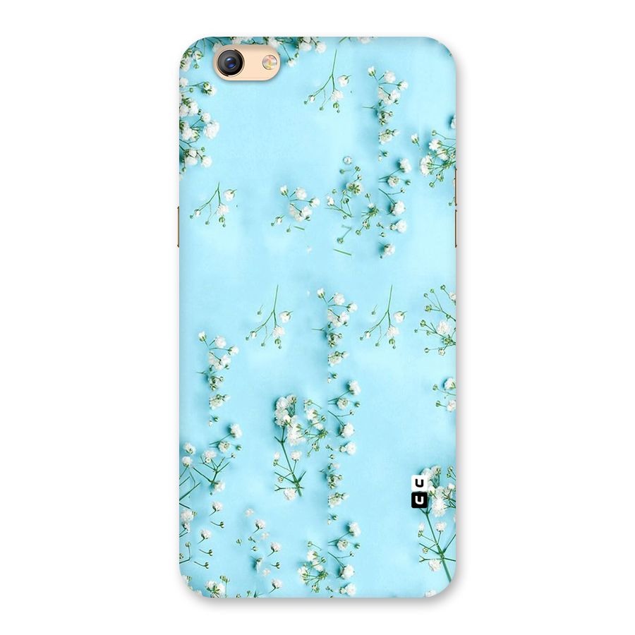 White Lily Design Back Case for Oppo F3 Plus