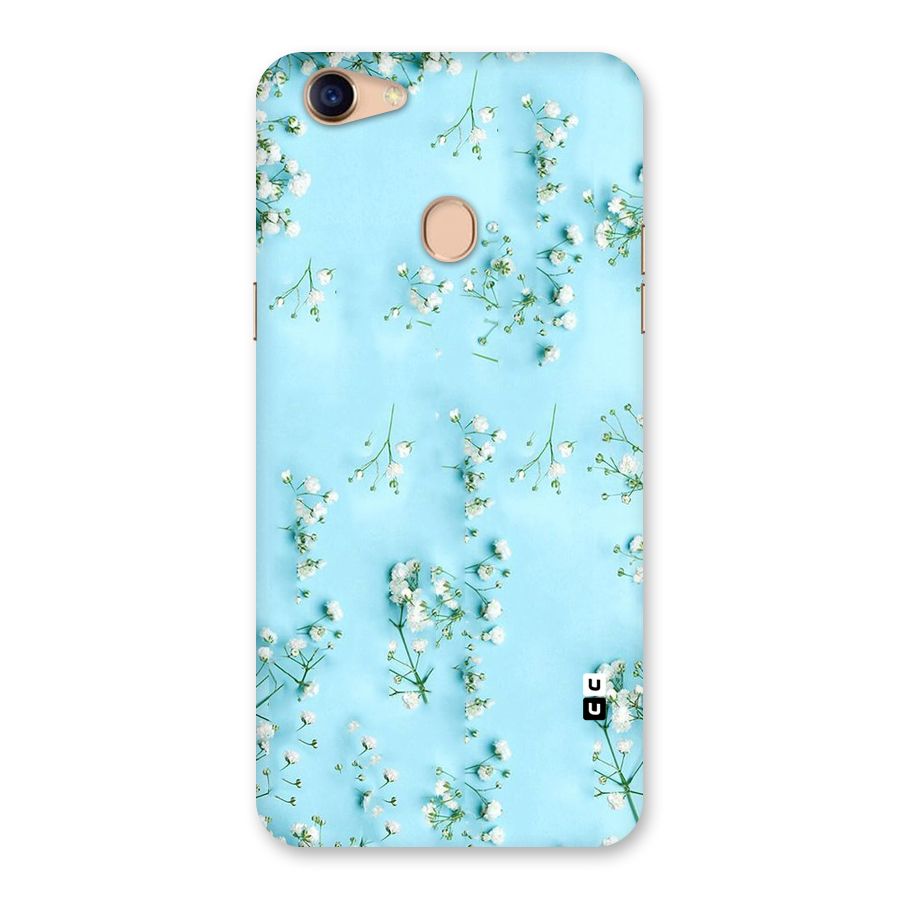White Lily Design Back Case for Oppo F5