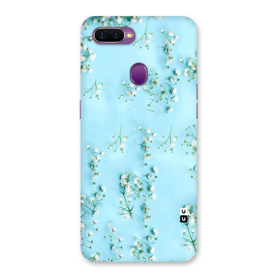 White Lily Design Back Case for Oppo F9