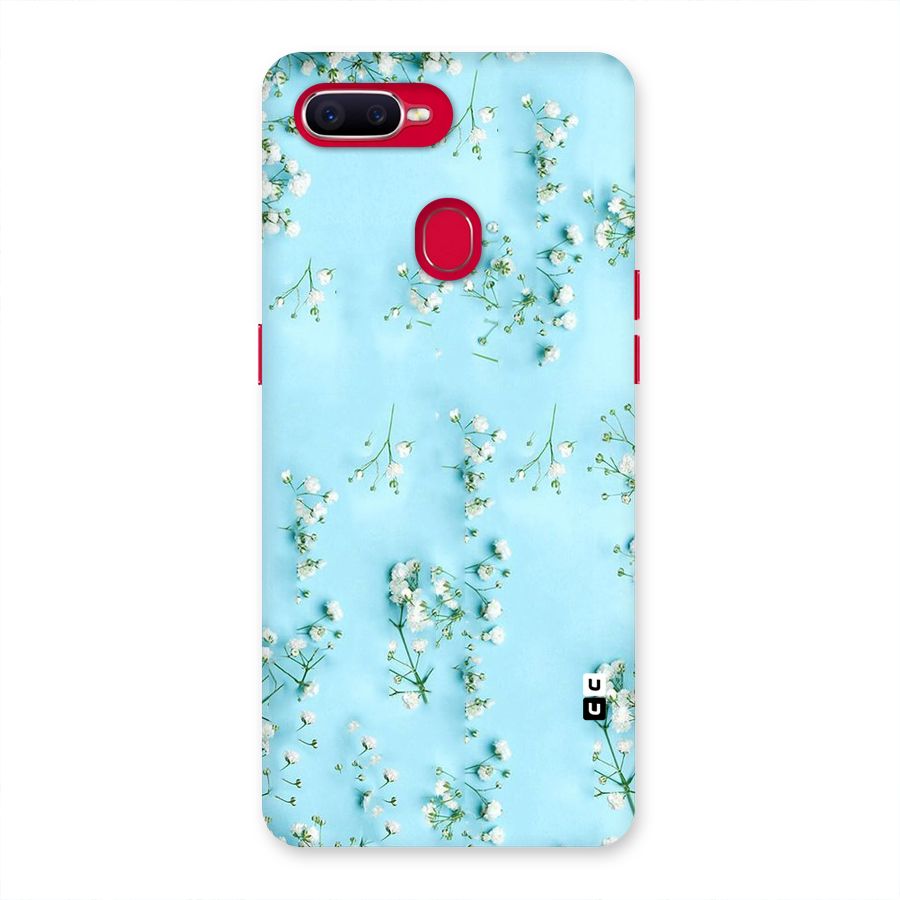 White Lily Design Back Case for Oppo F9 Pro