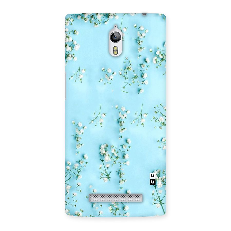 White Lily Design Back Case for Oppo Find 7