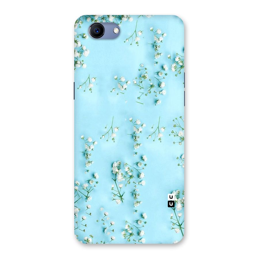 White Lily Design Back Case for Oppo Realme 1