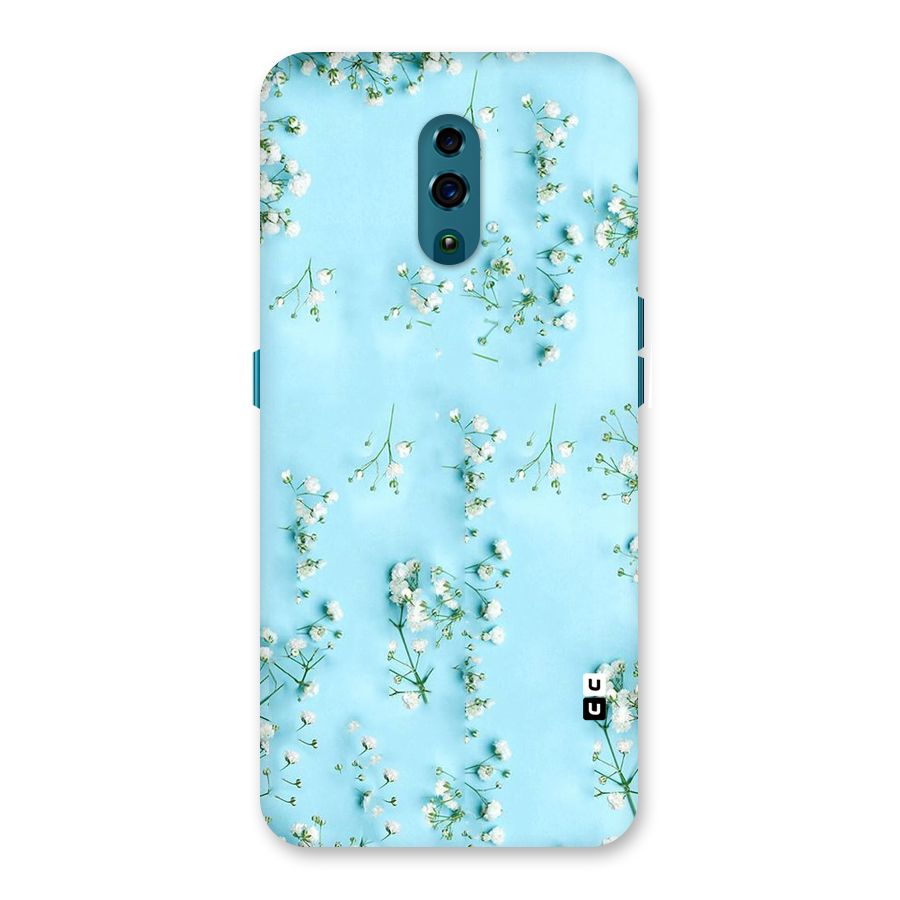 White Lily Design Back Case for Oppo Reno