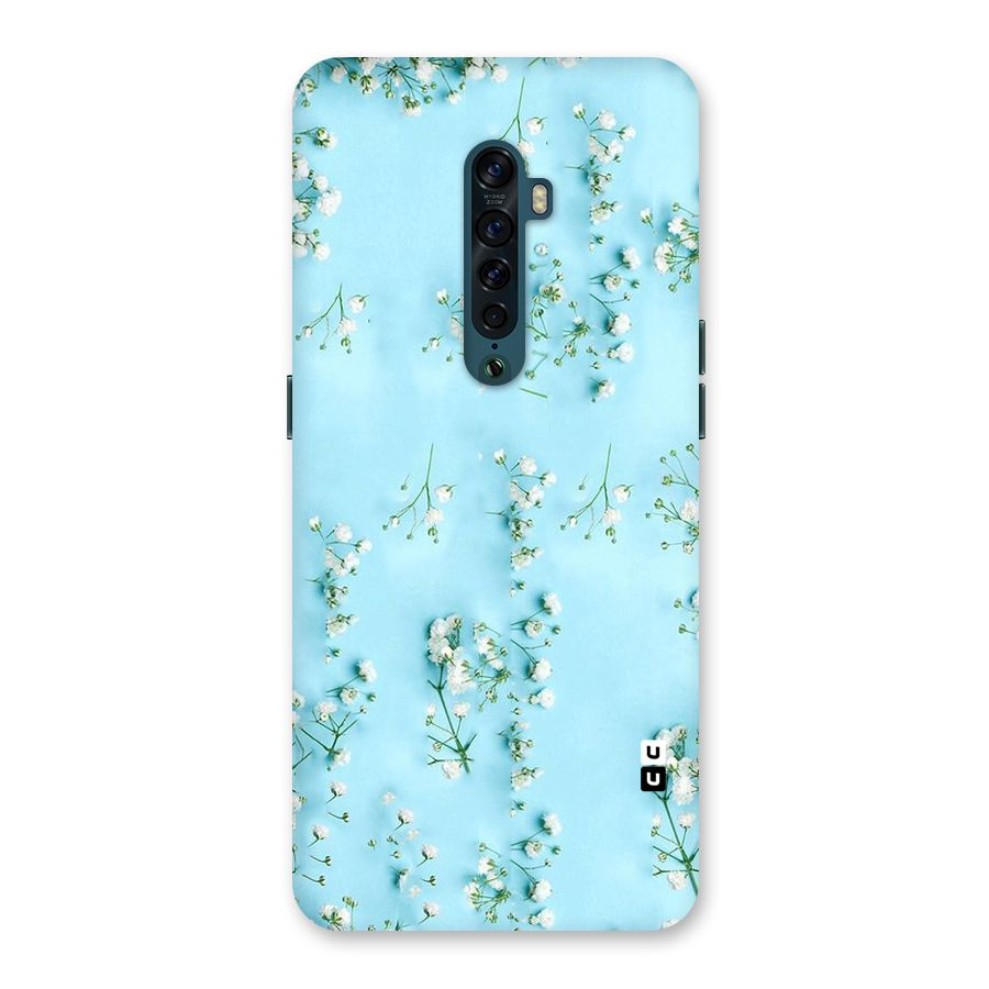 White Lily Design Back Case for Oppo Reno2