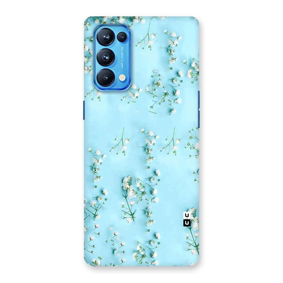White Lily Design Back Case for Oppo Reno5 Pro 5G
