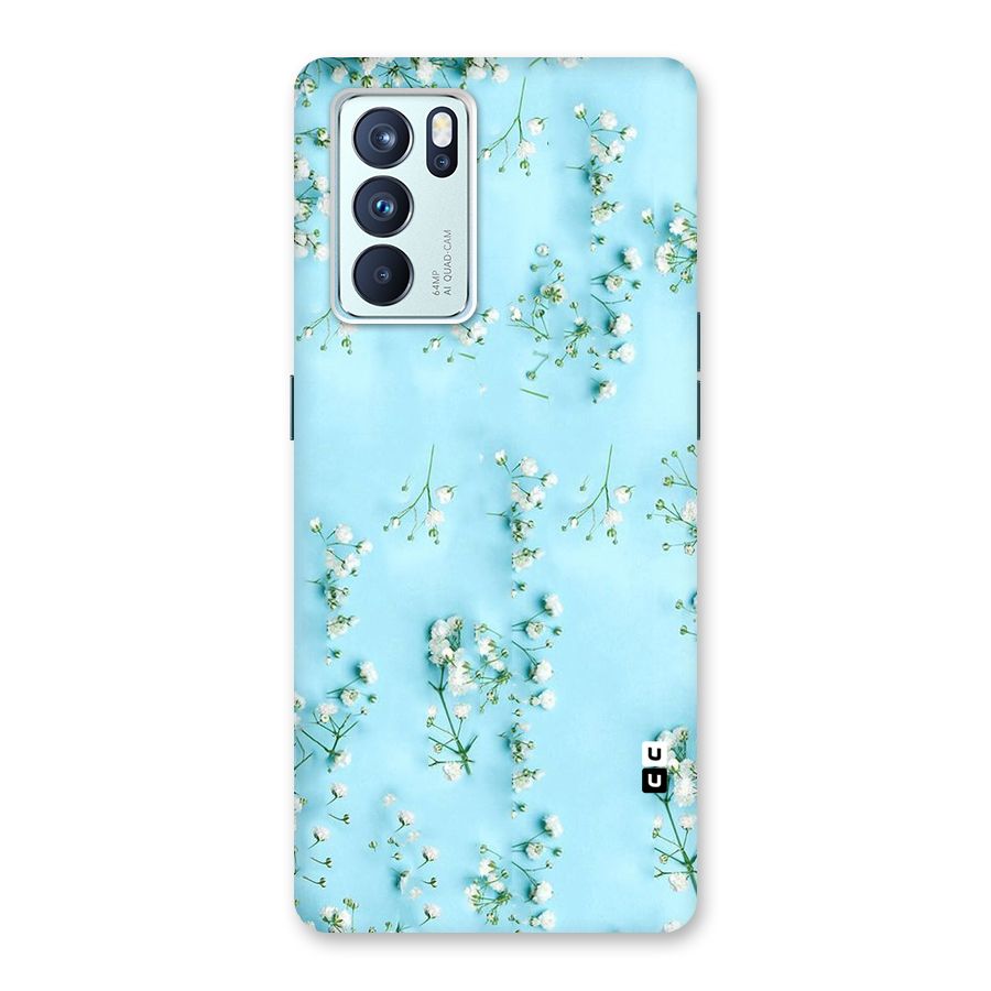 White Lily Design Back Case for Oppo Reno6 Pro 5G
