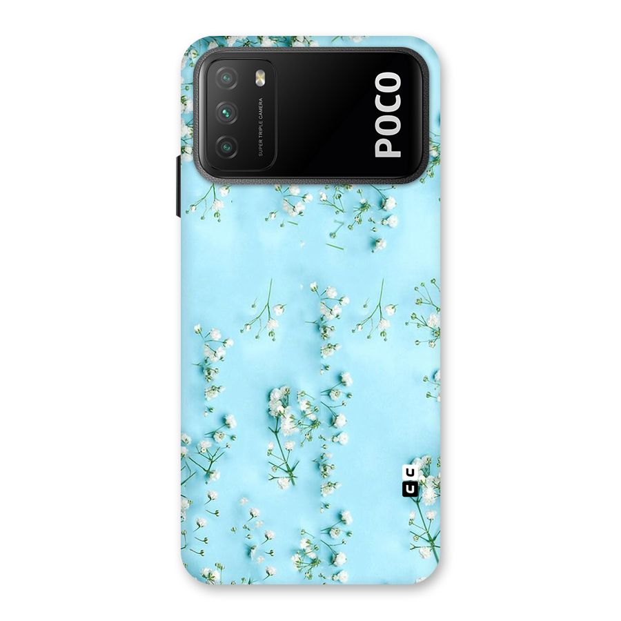 White Lily Design Back Case for Poco M3