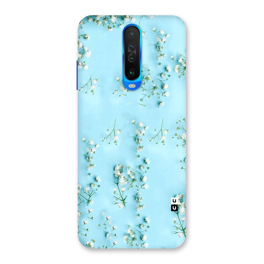 White Lily Design Back Case for Poco X2