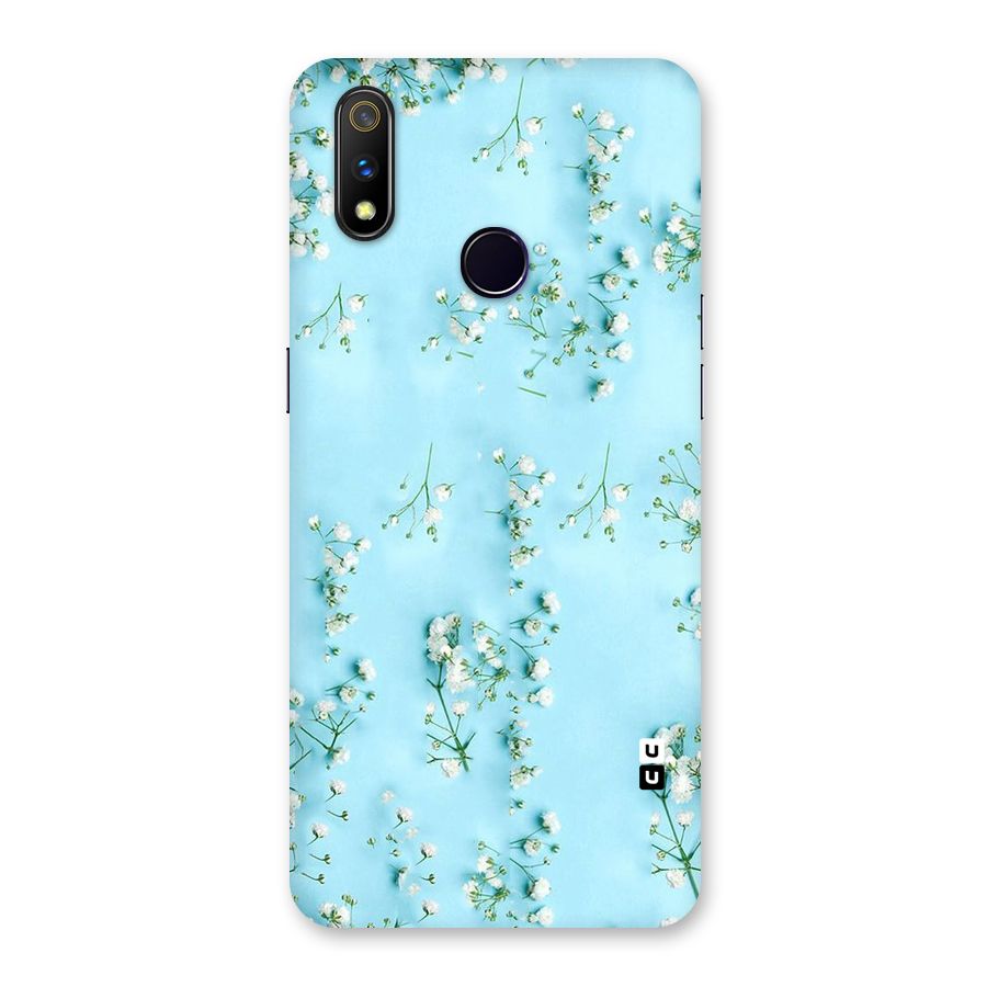 White Lily Design Back Case for Realme 3 Pro