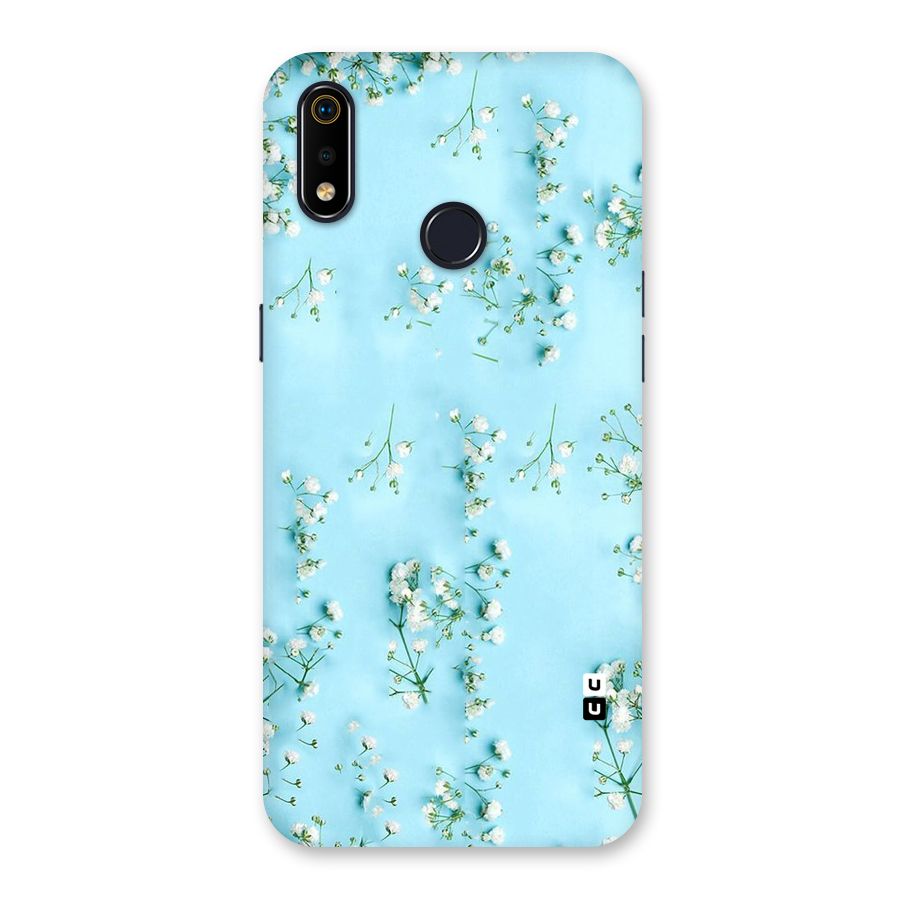 White Lily Design Back Case for Realme 3i
