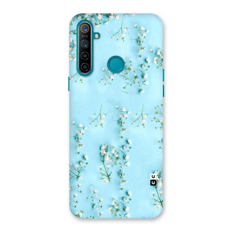 White Lily Design Back Case for Realme 5i