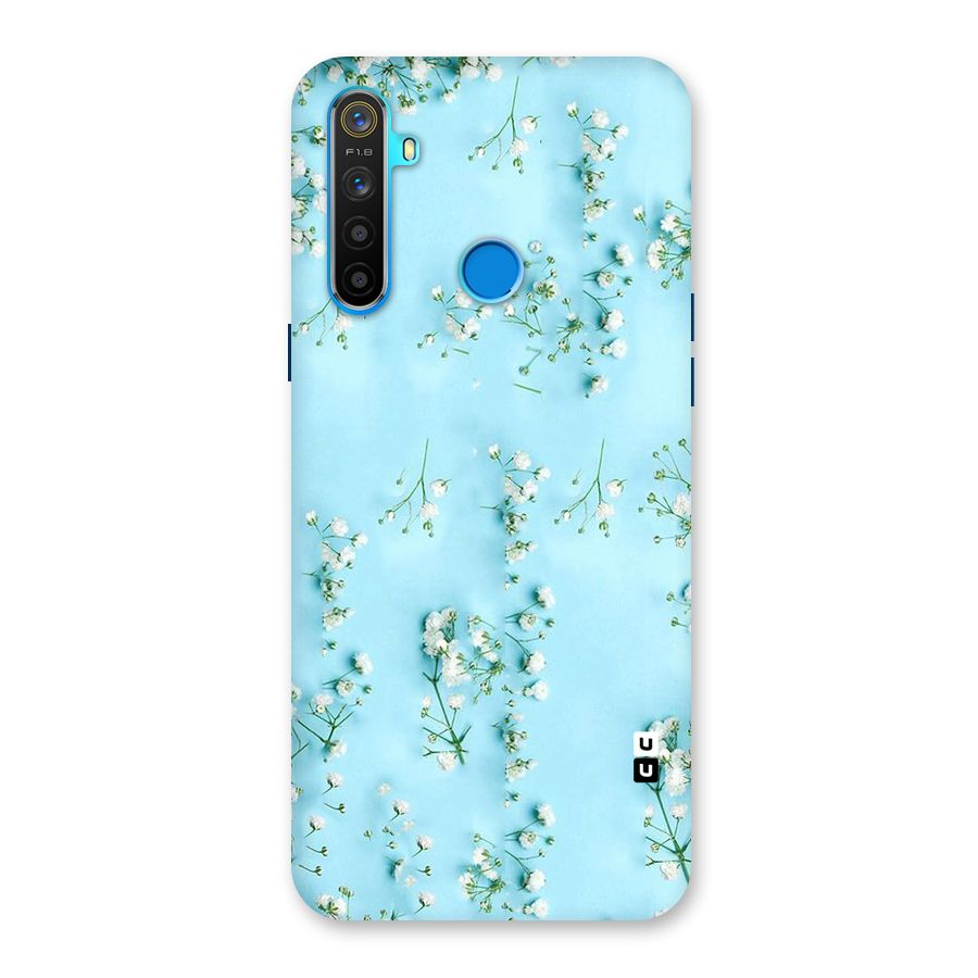 White Lily Design Back Case for Realme 5s
