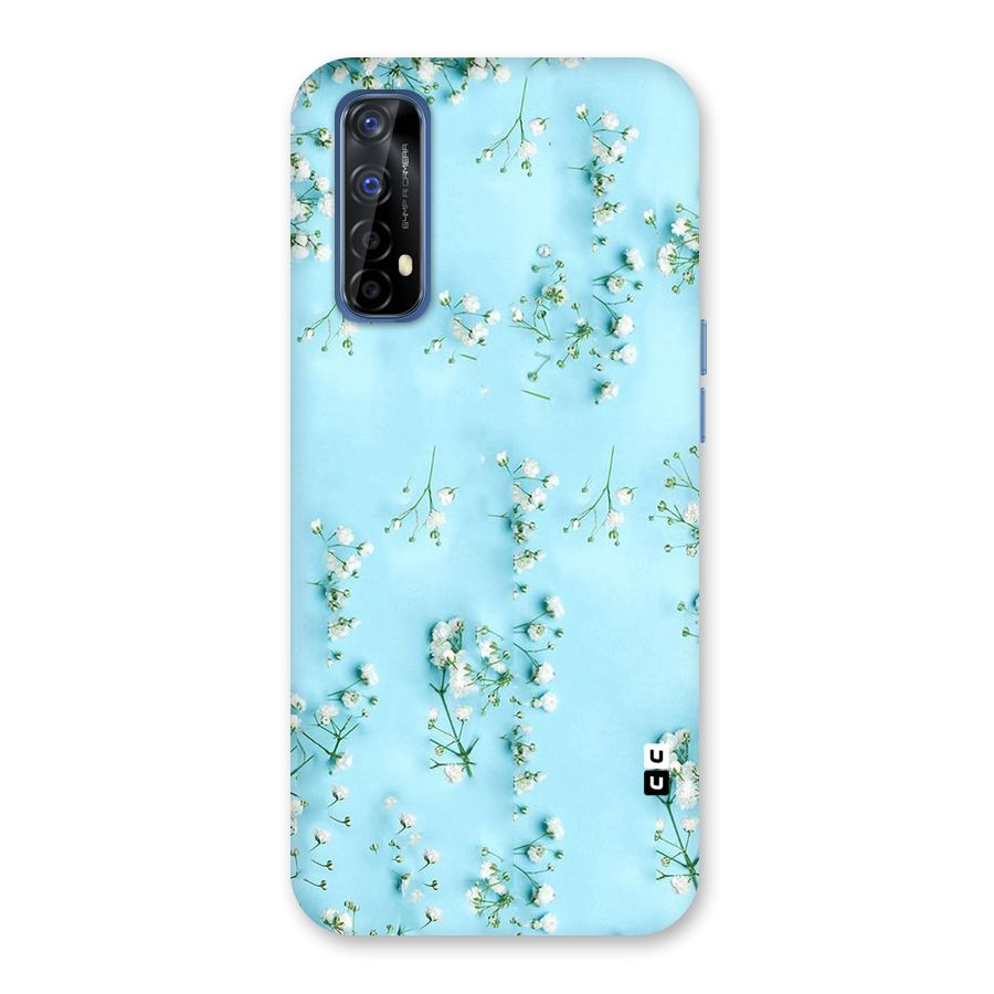 White Lily Design Back Case for Realme 7