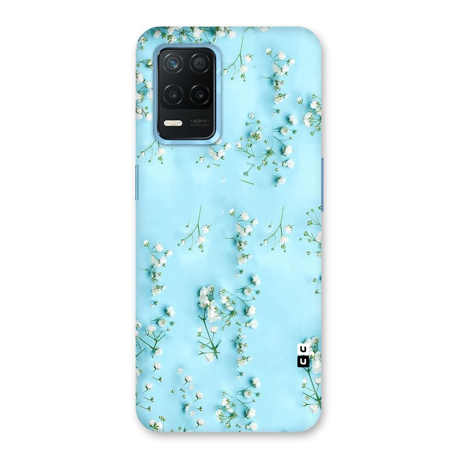 White Lily Design Back Case for Realme Narzo 30 5G