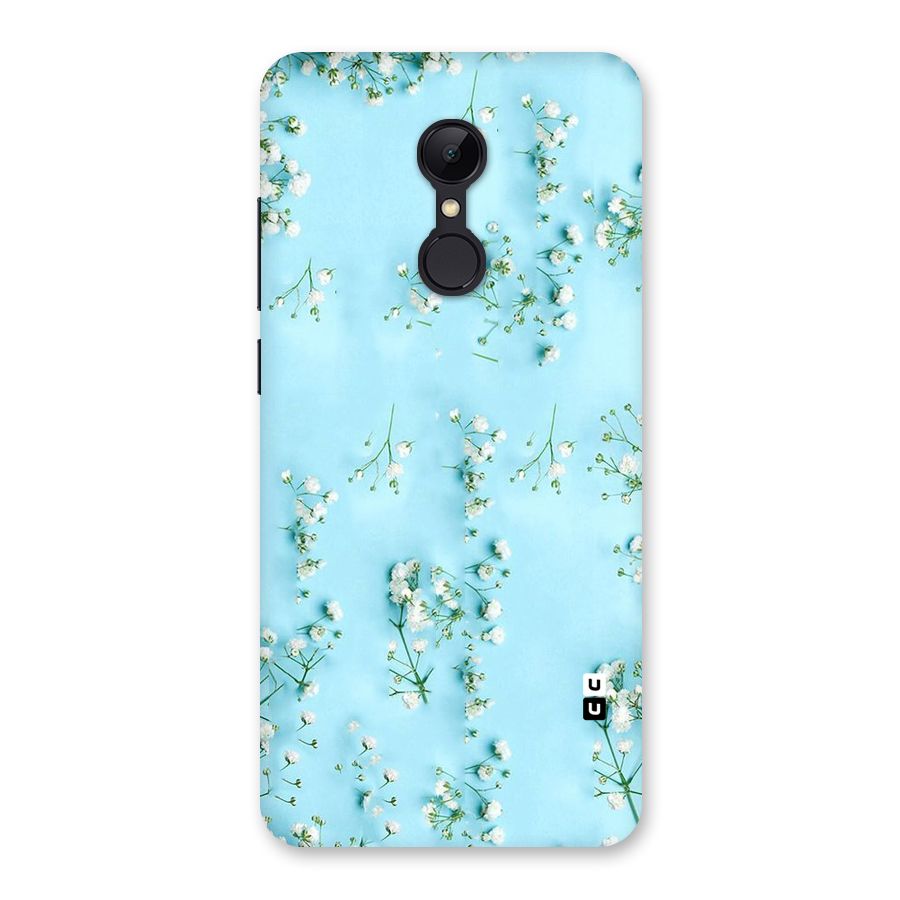 White Lily Design Back Case for Redmi 5