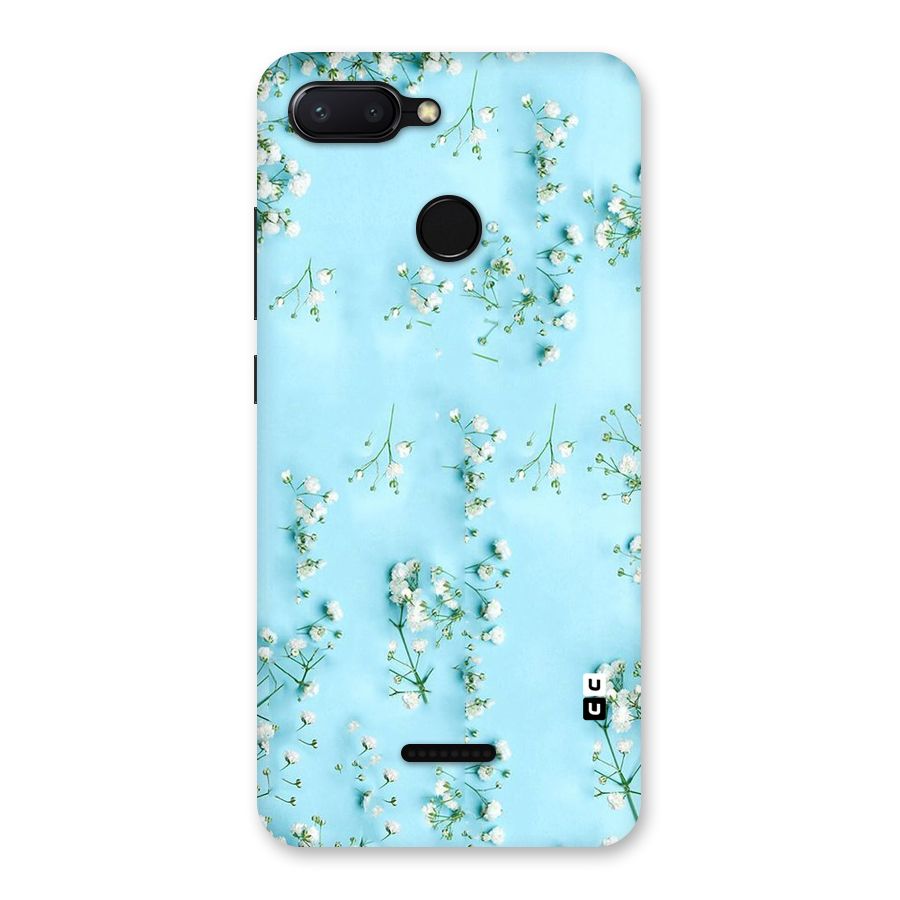 White Lily Design Back Case for Redmi 6