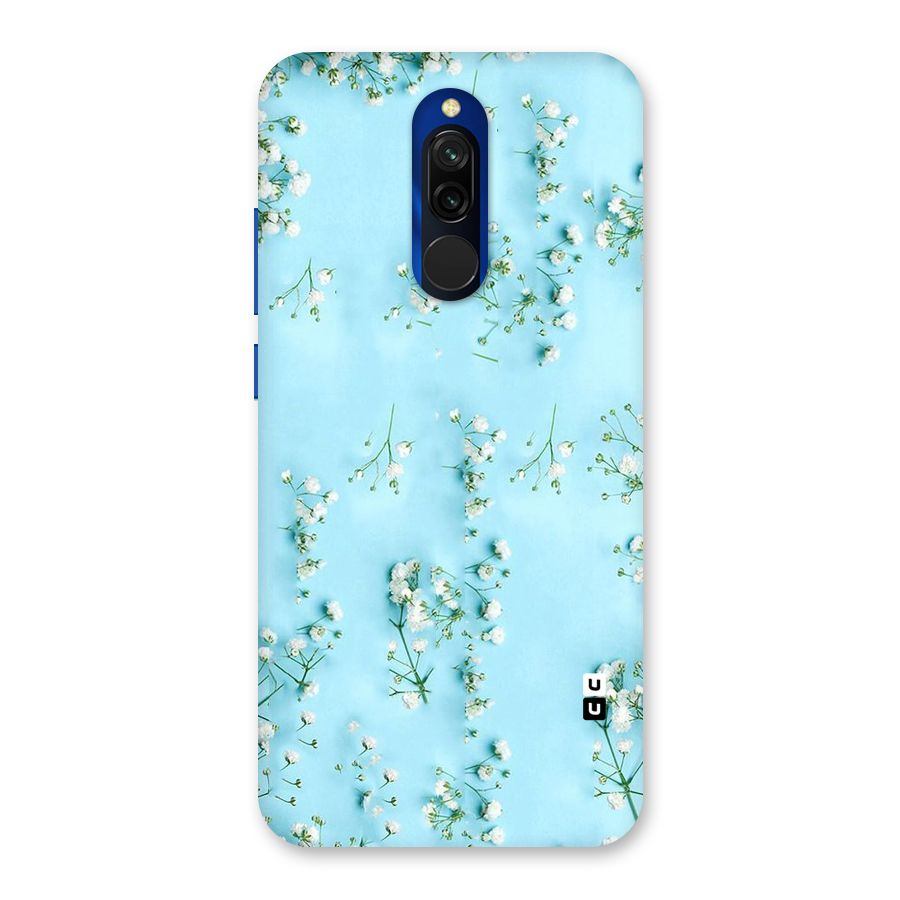 White Lily Design Back Case for Redmi 8