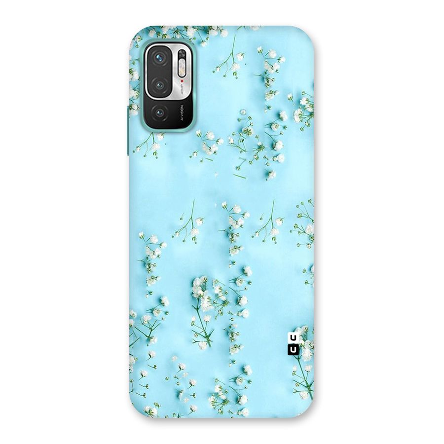 White Lily Design Back Case for Redmi Note 10T 5G