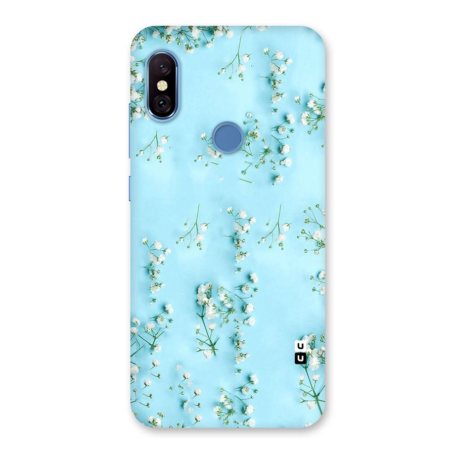 White Lily Design Back Case for Redmi Note 6 Pro