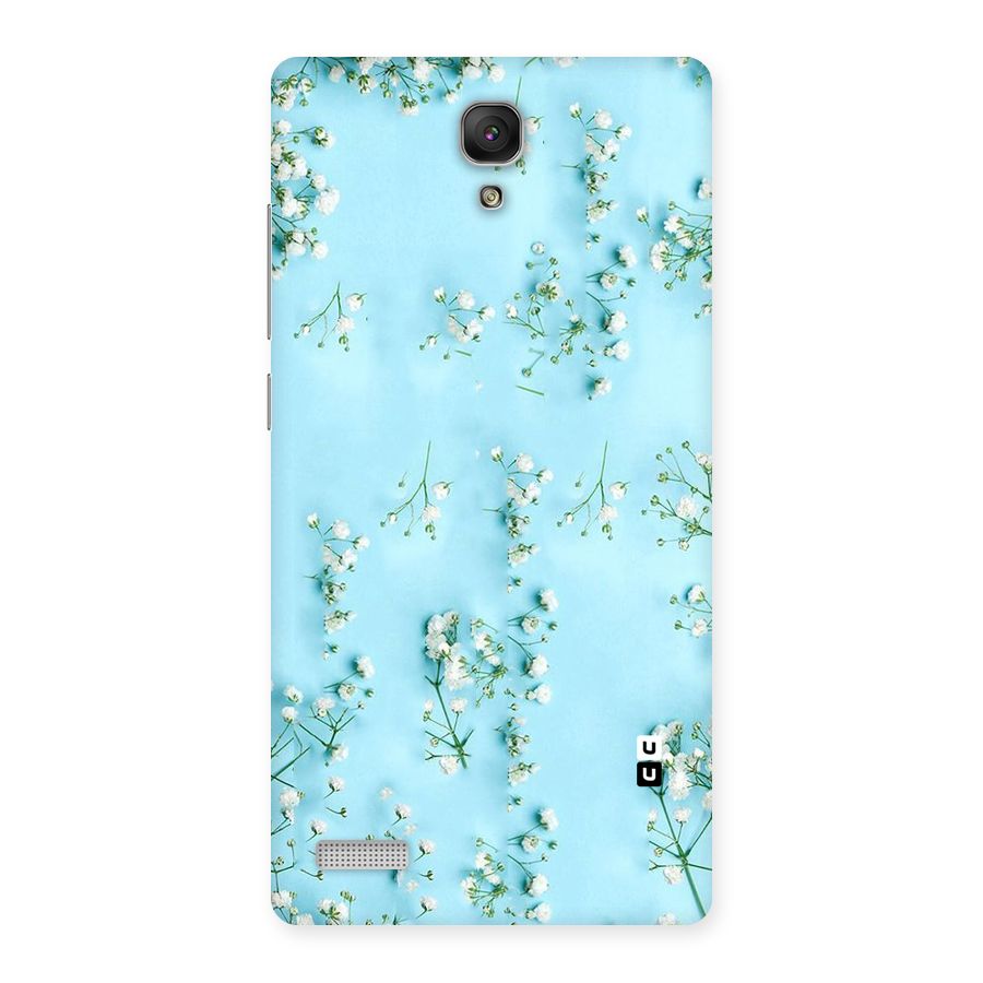 White Lily Design Back Case for Redmi Note Prime