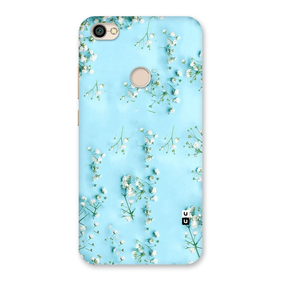 White Lily Design Back Case for Redmi Y1 2017