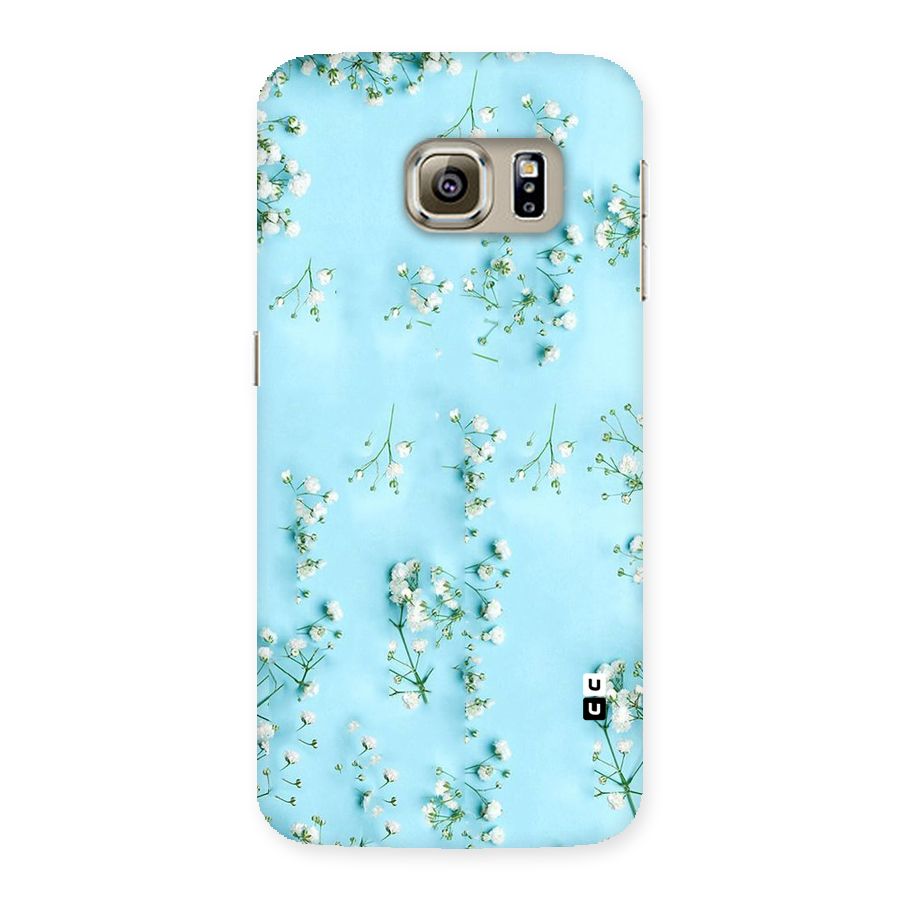 White Lily Design Back Case for Samsung Galaxy S6 Edge