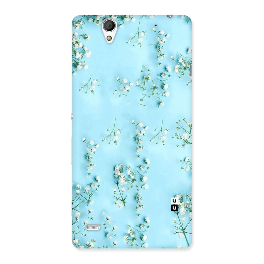 White Lily Design Back Case for Sony Xperia C4