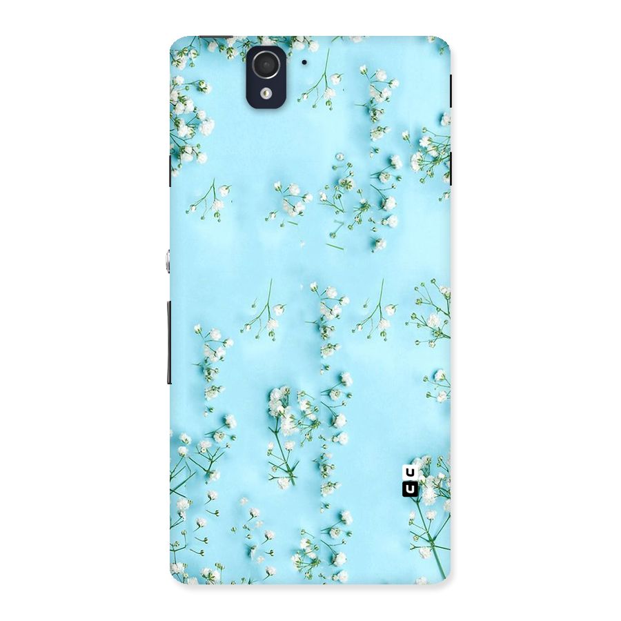 White Lily Design Back Case for Sony Xperia Z