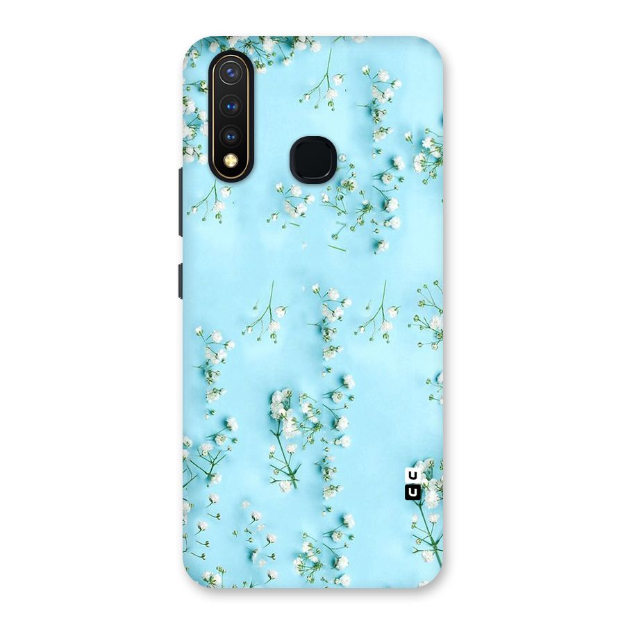White Lily Design Back Case for Vivo U20