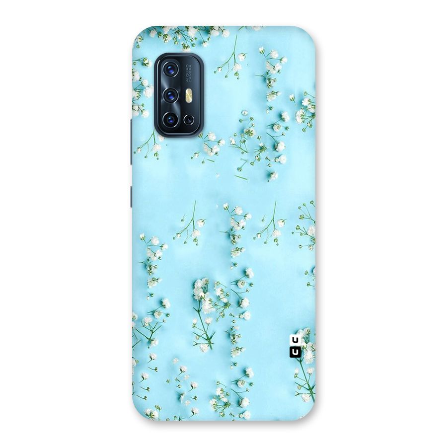 White Lily Design Back Case for Vivo V17