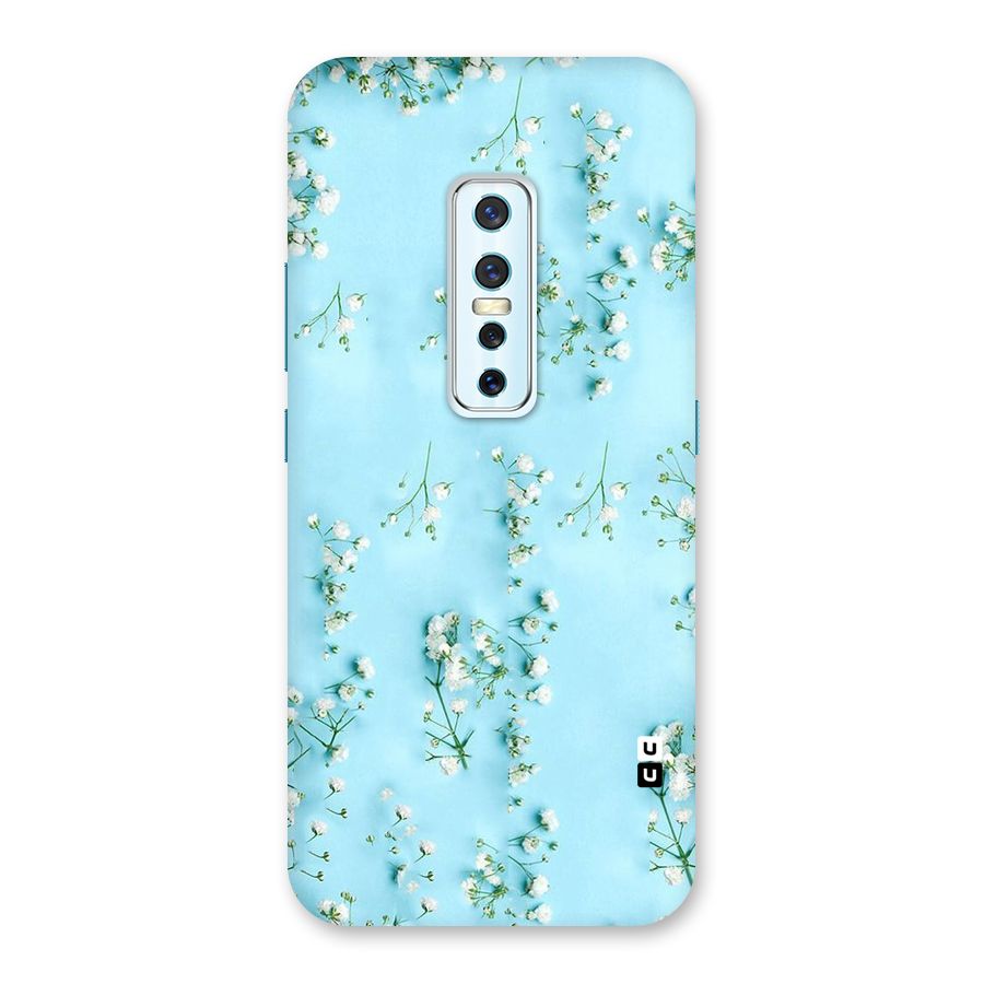 White Lily Design Back Case for Vivo V17 Pro