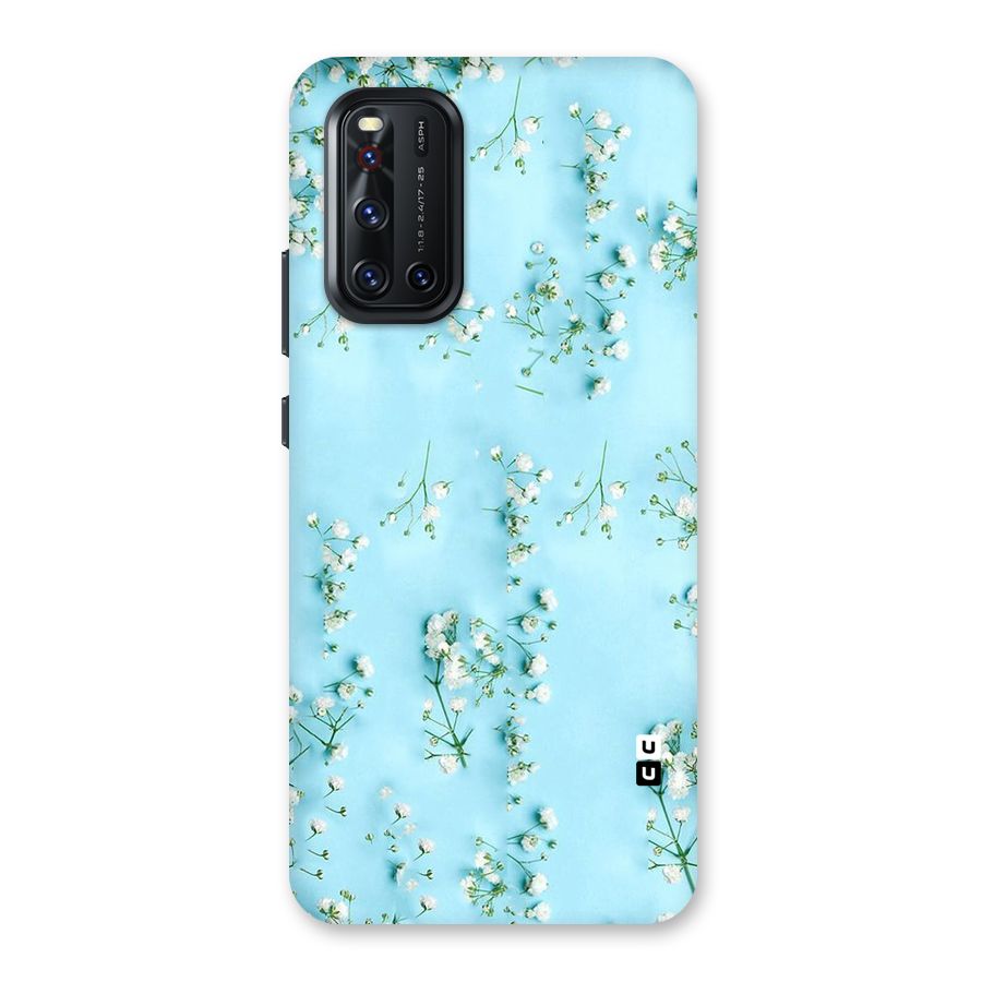 White Lily Design Back Case for Vivo V19