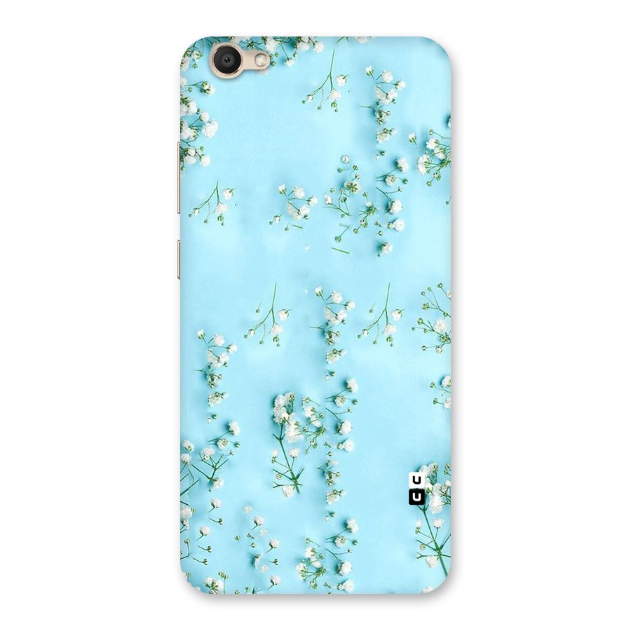 White Lily Design Back Case for Vivo V5