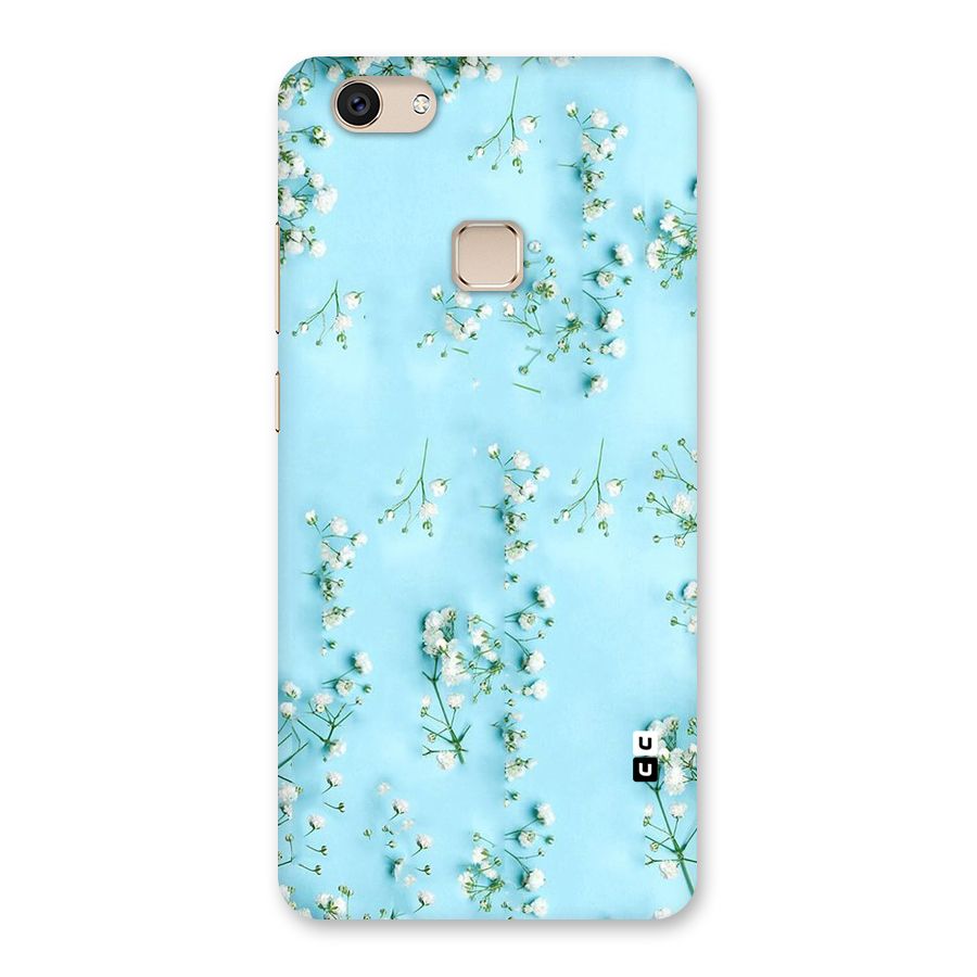 White Lily Design Back Case for Vivo V7