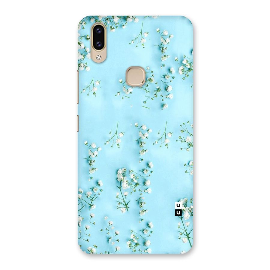 White Lily Design Back Case for Vivo V9 Youth