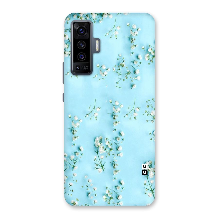 White Lily Design Back Case for Vivo X50