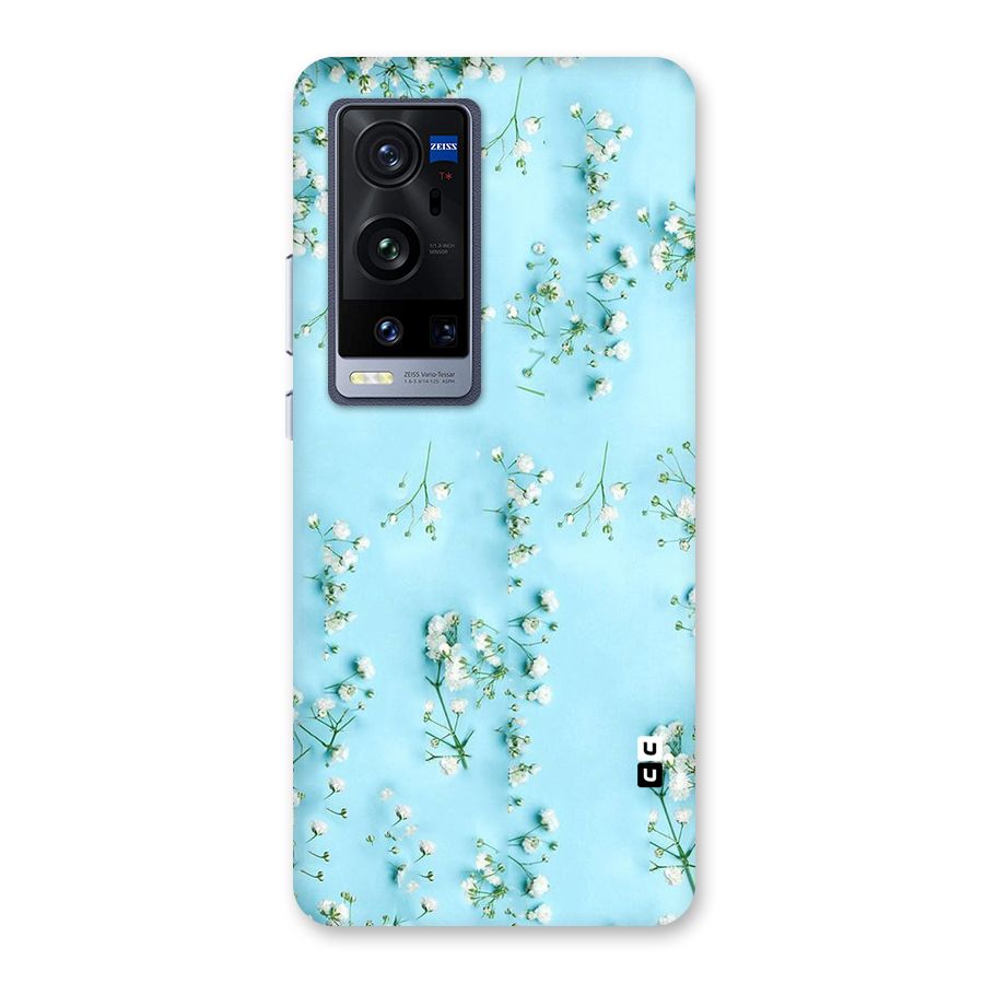 White Lily Design Back Case for Vivo X60 Pro Plus